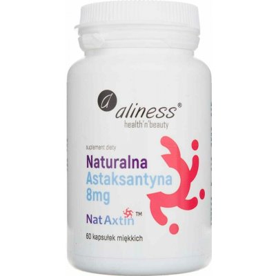 Aliness Přírodní astaxanthin 8 mg 60 měkkých gelů – Hledejceny.cz