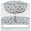 Jídelní židlička Potah na Hauck Highchair Pad Deluxe nordic grey