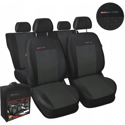 Autopotah Automega Škoda Fabia I dělená 5 opěrek hlavy antracit | Zboží Auto