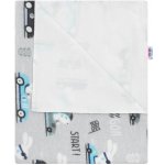 New Baby Nepromokavá flanelová podložka bílá s černou kočkou Bílá – Hledejceny.cz