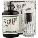Remedy Spiced Rum 41,5% 0,7 l (dárkové balení 1 sklenice)