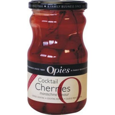 Opies Koktejlové třešně Red Marachino se stopkou 225 g – Hledejceny.cz