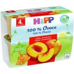 HiPP BIO Jablka s broskvemi 4 x 100 g – Zboží Mobilmania