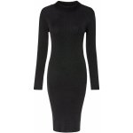 esmara Dámské úpletové šaty černá – Zboží Dáma