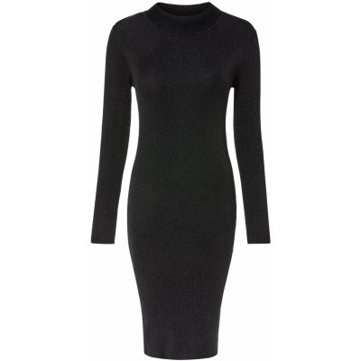 esmara Dámské úpletové šaty černá – Zboží Dáma