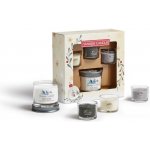 Yankee Candle Snow Globe Wonderland dárková sada tumbler malý + votivní svíčka ve skle 3 x 37 g – Zboží Dáma