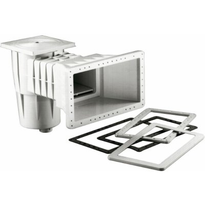 Vágner Pool Kripsol Skimmer s vakuovým kotoučem sání 40 x 23 cm, pro fólii, – HobbyKompas.cz