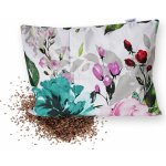 GADEO nahřívací pohankový polštářek RŮŽE pouze pohankové slupky 28x38 cm – Zboží Mobilmania