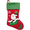 Vánoční dekorace MagicHome Dekorace vánoční ponožka Santa SL8091335X