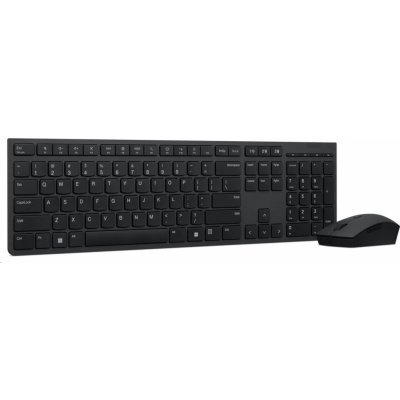 Lenovo Professional Wireless Rechargeable Combo Keyboard and Mouse 4X31K03939 – Zboží Mobilmania
