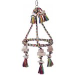 Nobby hračka pro střední papoušky pyramida 59 x 30 cm – Sleviste.cz