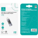 STABLECAM USAMS 30W Type-C na Lightning adaptér - 1DJ7250 – Zboží Mobilmania