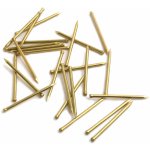 Hřebík zámečnický mosazný - 1.2x20mm – Zboží Mobilmania