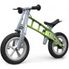 Dětské balanční kolo First Bike Street s brzdou zelené
