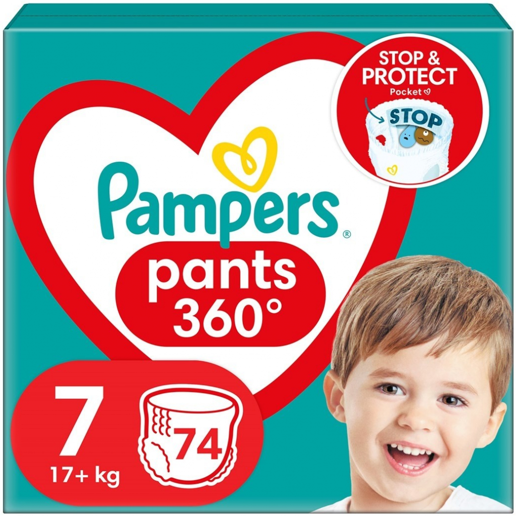 Pampers Active Pants 7 74 ks