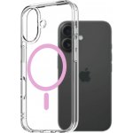 AlzaGuard Crystal Clear TPU Case Compatible with Magsafe pro iPhone 16 růžový AGD-PCMT411P – Hledejceny.cz