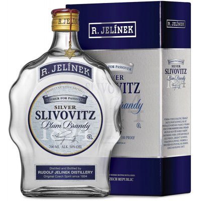 R. Jelínek Slivovice Silver Kosher 42% 0,7 l (kazeta) – Zboží Mobilmania