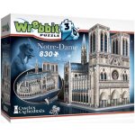 Wrebbit 3D puzzle Katedrála Notre-Dame 830 ks – Zboží Mobilmania