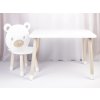 Dětský stoleček s židličkou ELIS DESIGN Dětský stůl a židle Medvídek stůl + 1 židle