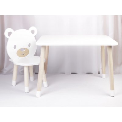 ELIS DESIGN Dětský stůl a židle Medvídek stůl + 1 židle – Zboží Mobilmania