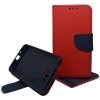 Pouzdro a kryt na mobilní telefon Samsung Pouzdro Fancy Book Samsung J320 Galaxy J3 2016 red/navy