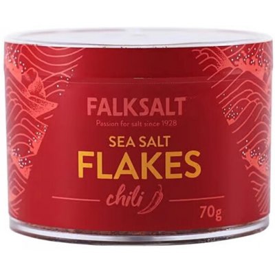 Falkfalt Mořská vločková sůl s chilli 70 g – Zboží Dáma