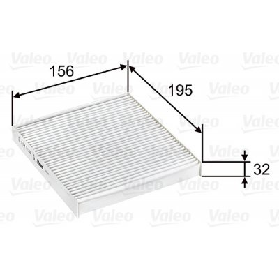 Filtr, vzduch v interiéru Valeo 715637 – Hledejceny.cz