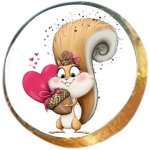 Pepeho Čokoláda Zamilovaná veverka tolar 17 g – Zboží Dáma