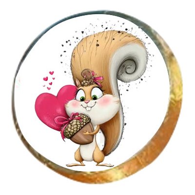 Pepeho Čokoláda Zamilovaná veverka tolar 17 g – Zboží Dáma