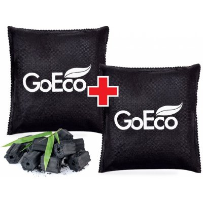 GoEco Sada 1+1 EKO pohlcovač pachů do ledničky s bambusovým uhlím 200 + 200 g – Hledejceny.cz