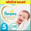 Plenky Pampers Premium Care 5 136 ks