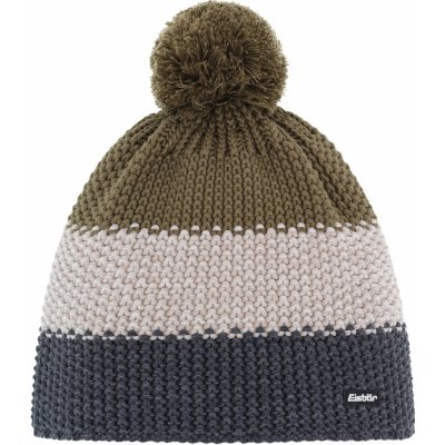 Eisbär Star Pompon MÜ RL 608/Grafitmele/Silvermele/Khaki Green – Zboží Mobilmania