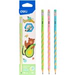 Deli Jungoo HB s gumou a ergo úchopem šestihranná EC024-HB – Zboží Živě