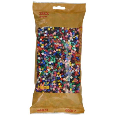 Hama Midi - korálky v sáčku 6000 ks – Hledejceny.cz
