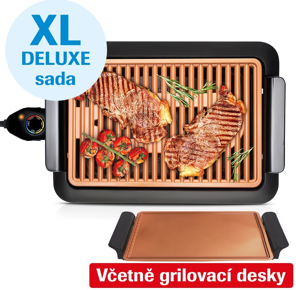 Livington Smokeless Grill De luxe XL od 2 499 Kč - Heureka.cz