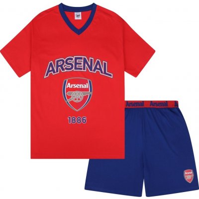 Fan Store FC Arsenal pyžamo krátké červeno modrá