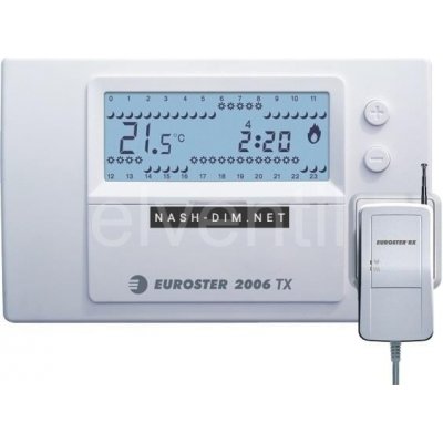 Euroster termostat 2006 TX RX – Zboží Mobilmania