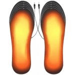Trizand 19702 Elektricky vyhřívané vložky do bot USB černé – Zboží Dáma