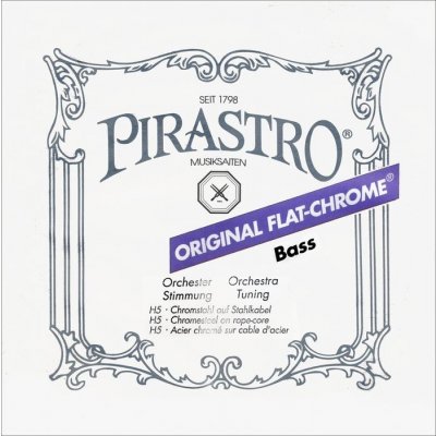 Pirastro Original Flat -chrome - kontrabasové struny – Zboží Mobilmania