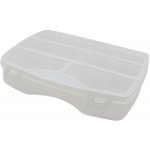 Plastový zásobník PlasticForte průhledný 19x15x4 cm – Zboží Dáma