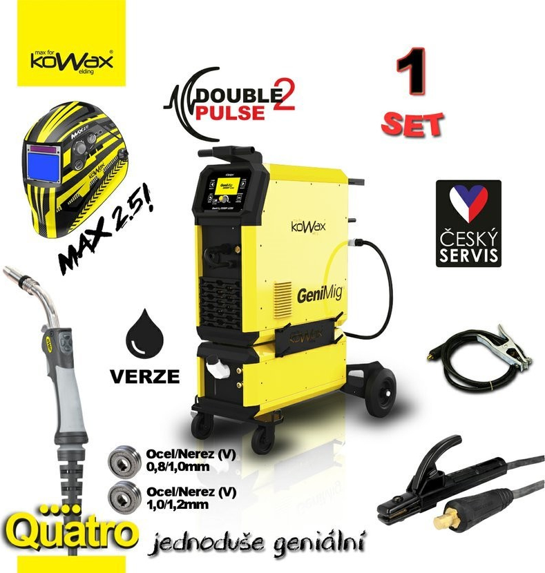 Kowax SET GeniMig 355DP LCD5 + Vodní chlazení S01Q