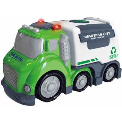 Woopie Popelářský Vůz City Truck Zvukové a Světelné Efekty – Zboží Dáma