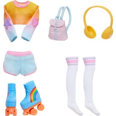 MGA Rainbow High Fashion Set Outfit s kolečkovými bruslemi – Sleviste.cz