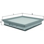 Vzduchový filtr MAHLE LX 3580 – Hledejceny.cz