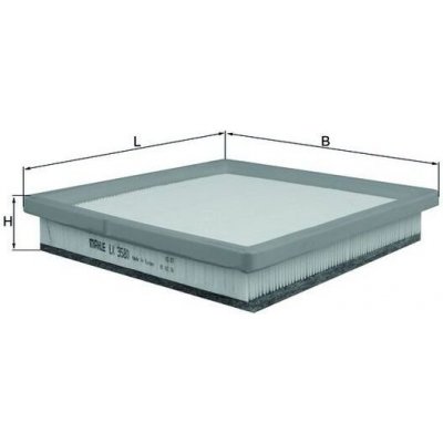 Vzduchový filtr MAHLE LX 3580 – Hledejceny.cz