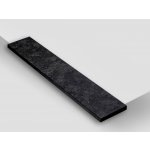TONE OF STONE Vnitřní parapet z přírodního kamene - Žula Mist Black leather, 10x150x20 mm – HobbyKompas.cz