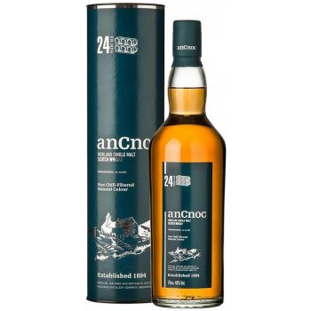 AnCnoc 24y 46% 0,7 l (tuba)