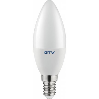 GTV LED žárovka C37 E14 8W 3000K LD-SMDC37-80 – Zboží Živě