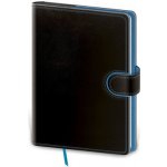 Stil trade Zápisník Flip B6 linkovaný černo/modrá – Zboží Živě