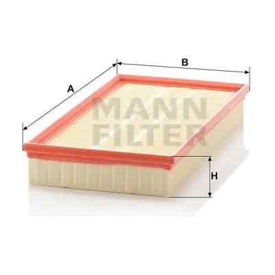 MANN FILTER Vzduchový filtr C 35 148 – Hledejceny.cz
